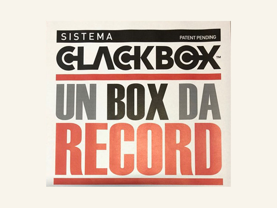 Clackbox - un box da record